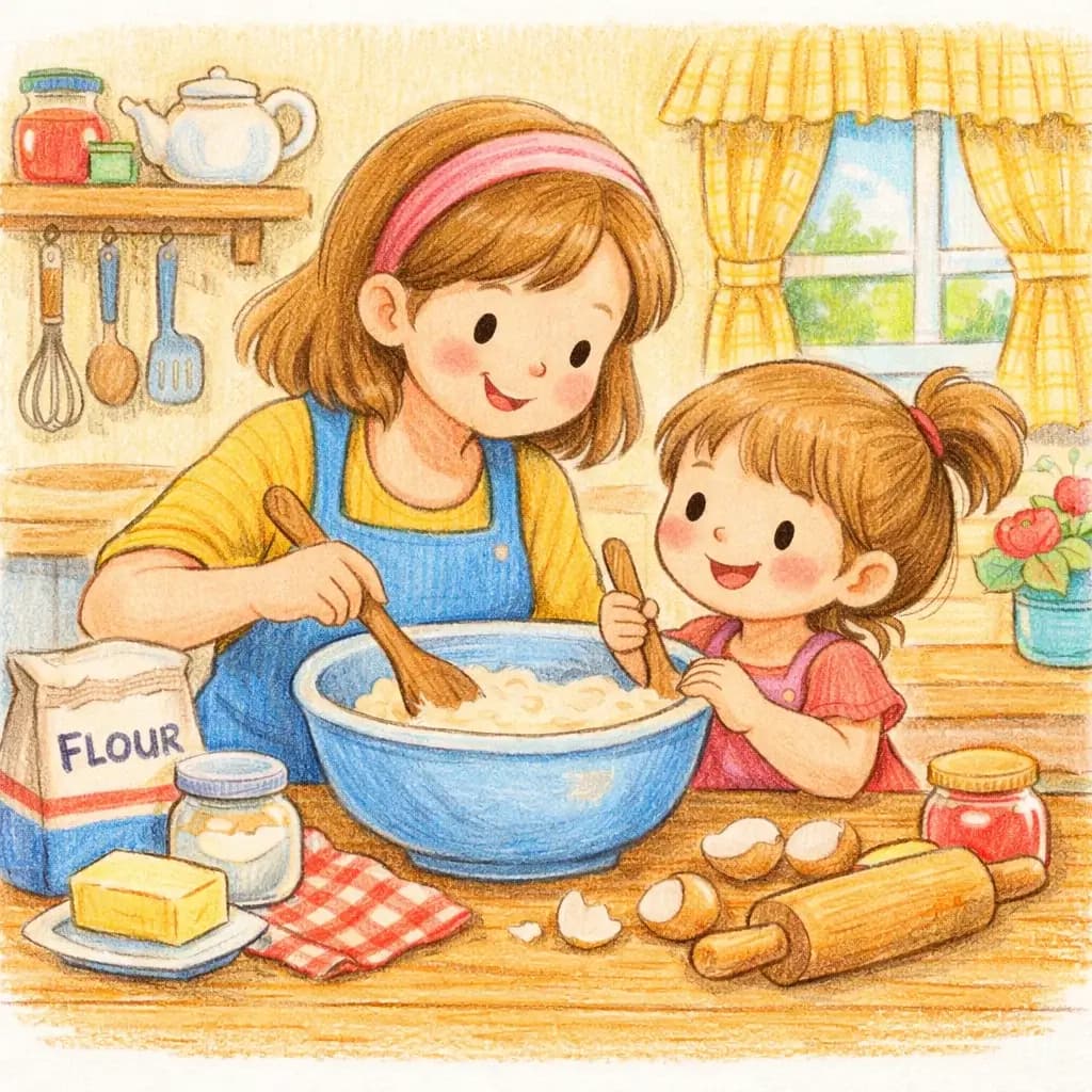 Cozy Storybook Illustration