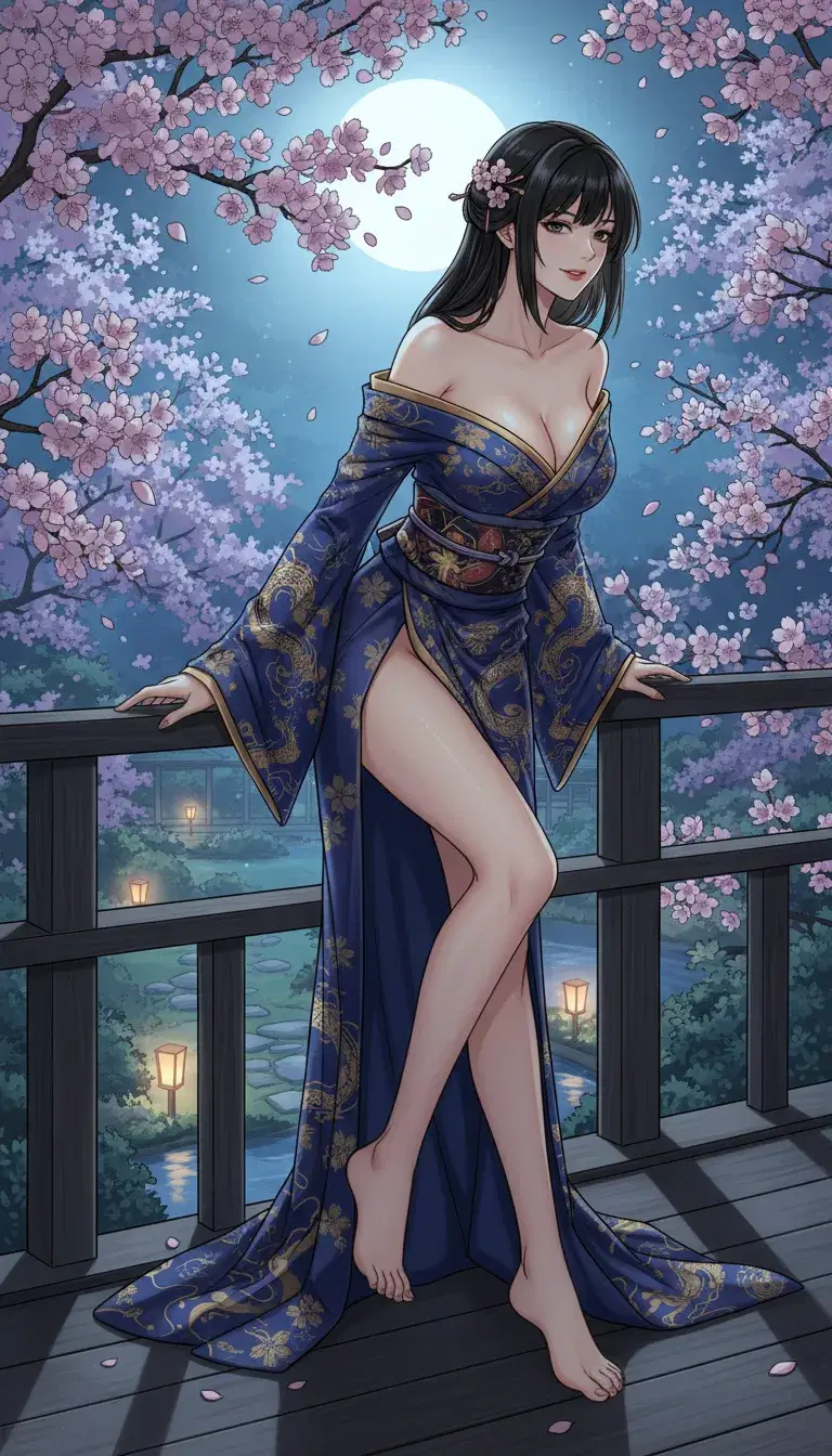 Kimono Waifu Style