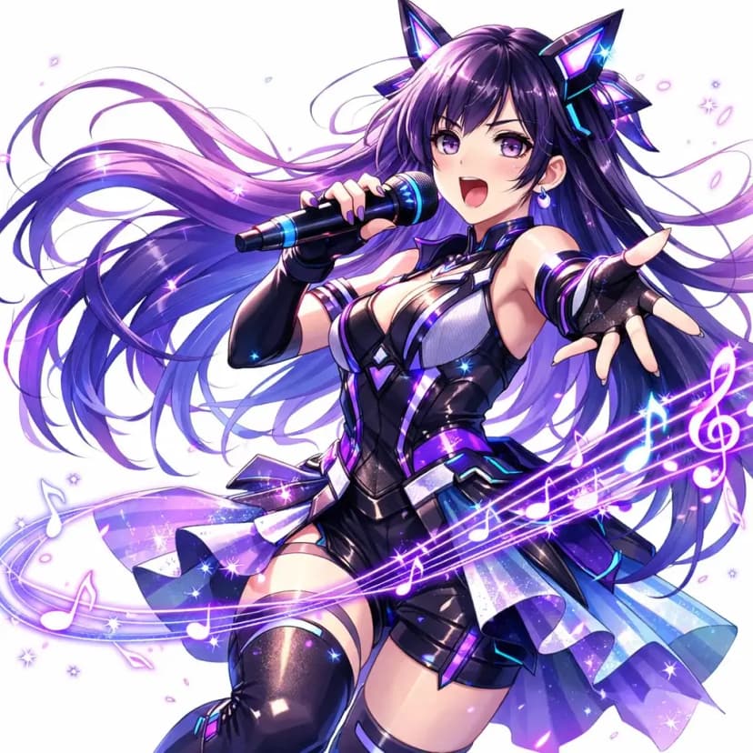 Generated anime character placeholder