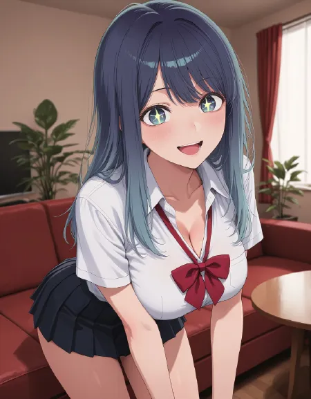 Fantasy Anime Girl Magical Style - High quality anime art illustration