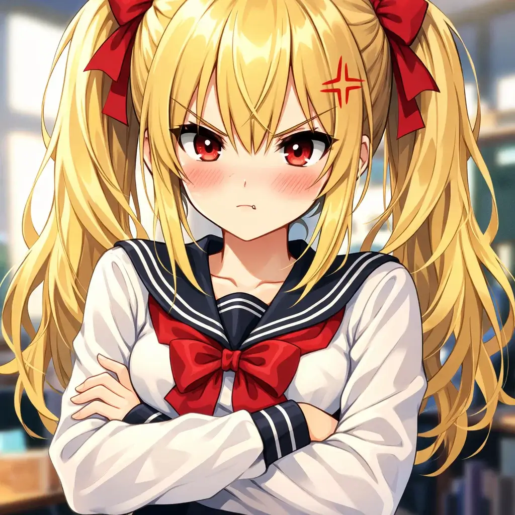 Tsundere voice avatar